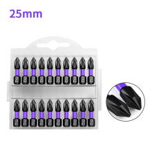 Punta per trapano a percussione con testa magnetica PH2, 65 mm, utensili elettrici antiscivolo