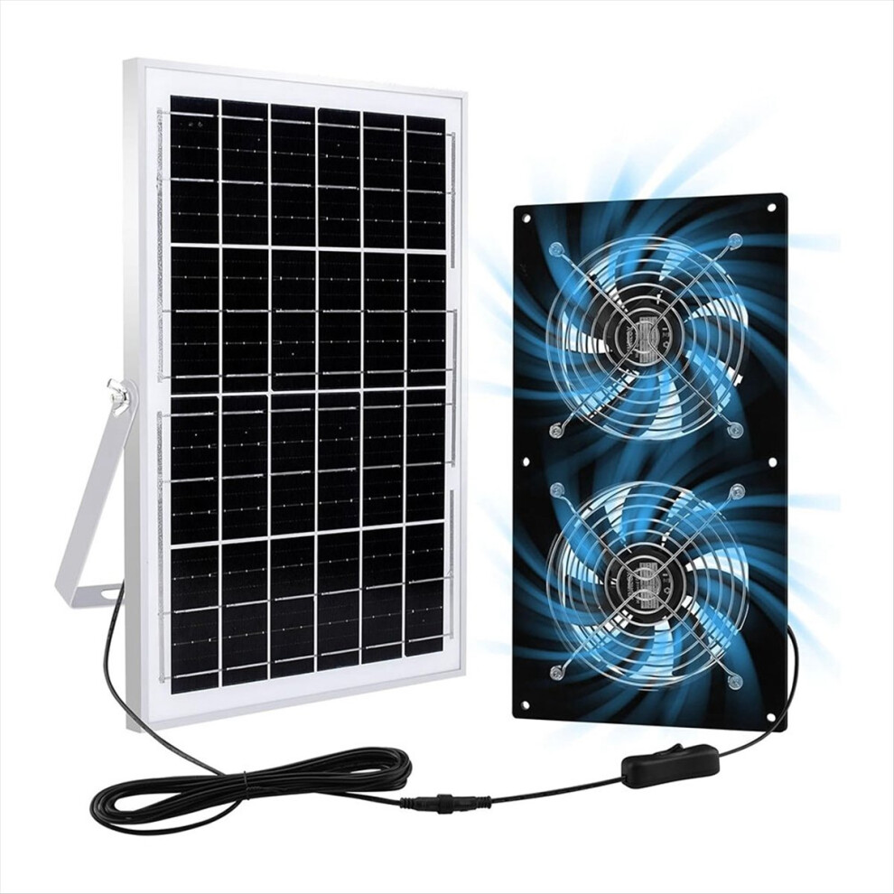Solar Exhaust Fans & Powered Fan With 15W Panel 4854133813909