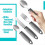 Adaptive Utensils Set, 4pcs for Hand Tremors,Elderly, Arthritis,Parkinsons-Built Up 2