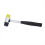 Horn Anvil Set Iron Anvil with Rubber Hammer Blacksmith Forge Kit 5