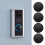 4pcs Replacement Button for RING Doorbell Pro Fix Your Broken Cracked Accessories 5