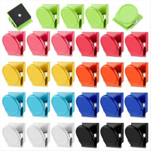54 stuks koelkastmagnetenclips van metaal, zware magnetische whiteboardmagneetclip voor koelkast