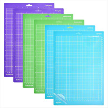Kit com 6 bases de corte adesivas para Joy Xtra, 21,6 x 30,5 cm (8,5 x 12 polegadas), 2 com aderência leve e 1 com aderência forte padrão.