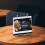 A5 T-Shaped Multi-Page Flip Acrylic Sign Holder, Menu/Photo/Advertising/Beverage Display Stand 4