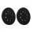 2PCS 5 Inch(125Mm) 8-Hole Soft Sponge Interface Pad for Sanding Pads and Hook Loop Discs Uneven Surface Polishing 2