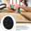 2PCS 5 Inch(125Mm) 8-Hole Soft Sponge Interface Pad for Sanding Pads and Hook Loop Discs Uneven Surface Polishing 4
