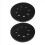 2PCS 5 Inch(125Mm) 8-Hole Soft Sponge Interface Pad for Sanding Pads and Hook Loop Discs Uneven Surface Polishing 3