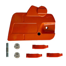 Voor Husqvarna 435 geleiderafdekkingset 536329204 Compatibel met linker zijplaat 435E 440