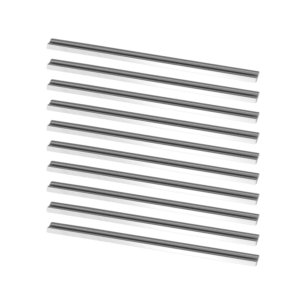 10Pcs 82Mm Planer Blades Reversible Electric Boxed Hss For Makita Bosch Power Tools Grinders 4851004446518