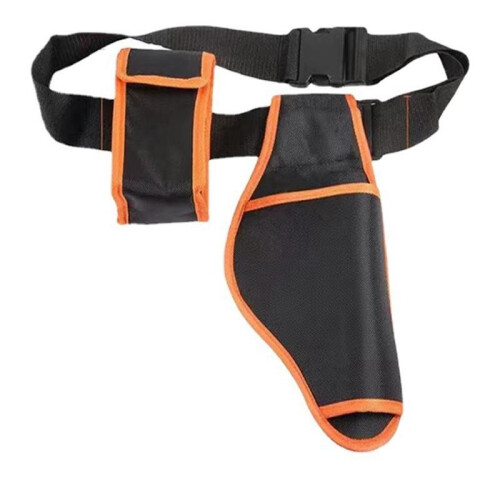 Ensemble de 3 outils orange et noir : ciseaux de jardin électriques portables 2