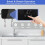 Aquecedor de água elétrico instantâneo com visor digital e modulação automática para cozinha e banheiro de trailers, com plugue europeu. 5