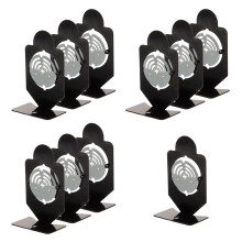10-pack kleine schietdoelen, draagbare oefenrotatie voor training