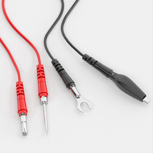 Multimeter Test Leads Kit Replacement Wire Set Alligator Clips Banana Plugs Probes for 1