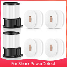 Replacement Filter for Shark PowerDetect Cordless Handheld Vacuum Cleaner IP1251 & IP3251, Post-Motor Filters
