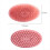Cepillo exfoliante corporal de silicona (paquete de 3) 2