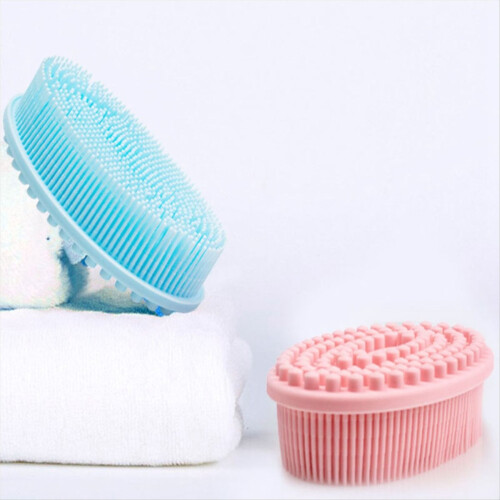 Cepillo exfoliante corporal de silicona (paquete de 3) 2