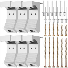 30Pcs Squeaky Floor Repair Kit, Alloy Eliminate Squeak Screws Kit Space Fixer Set for 5/8Inch and Thicker Floors
