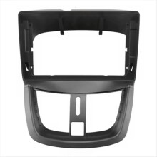 inch 2Din autoradio-fasciaframe, navigatie-stereopaneel voor Peugeot 207 2006-2010