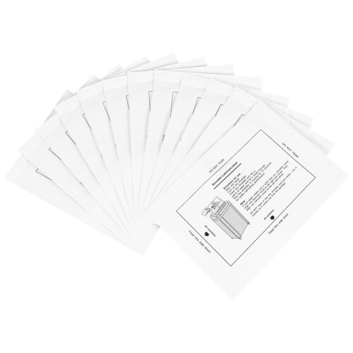 12 feuilles lubrifiantes pour destructeur de documents, type portable. 1