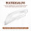 Cache de phare avant gauche transparent pour BMW E92 E93 Coupé Cabriolet M3 (2006-2010) 5