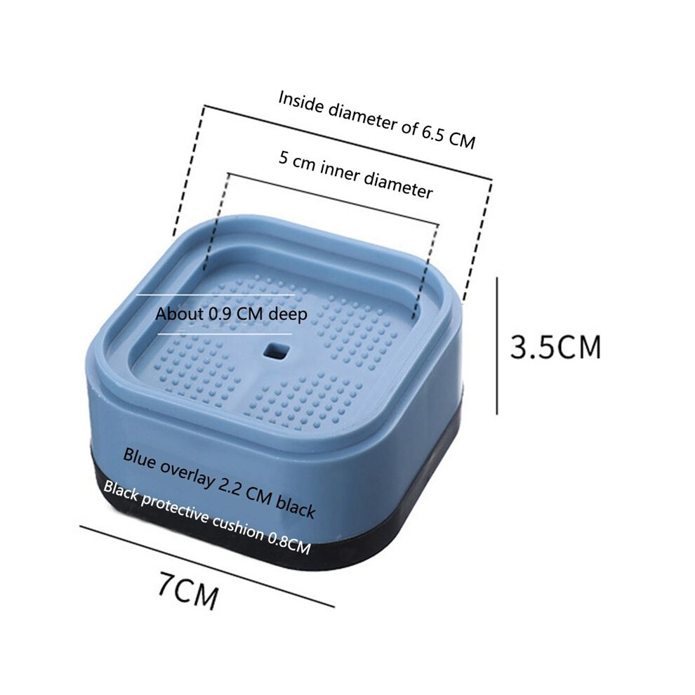 32 Pack Furniture Risers Bed Desk Leg Risers,1.38 Inch Stackable Adjustable Heavy Duty Lifts 4852887767172