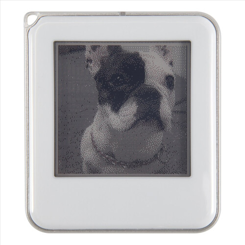 NFC Function Keyring 1.54-Inch Three Color Display Screen Image Wireless Transmission Keychain Ink 2