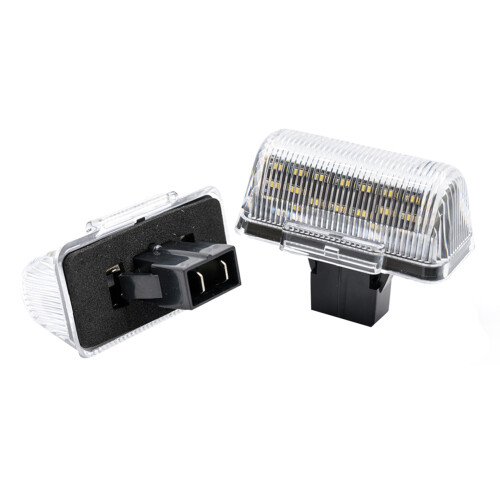 Kit com 2 luzes de LED para placa de matrícula Ford Transit MK6 MK7 1985-2013 e Connect 2002-2013 (código 4388111).