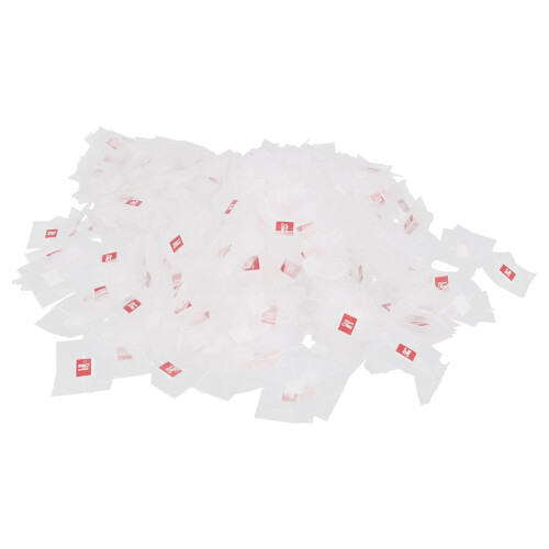 1000Pcs5.5 X 7Cm Pyramid Tea Bag Filter Nylon Single String Label Transparent Empty