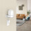 For Google Nest WiFi Pro Wall Mounting Bracket Intelligent Speaker Storage Base, 1 PCS 5