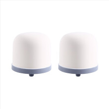 2Pcs Ceramic Filter Magnetized Mineral Water Purifier Hemisphere Filters for Household