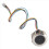 GM861 Metal LED Control Ring Indicator Light UART Interface 1D/2D Bar Code QR Barcode Reader Module 1