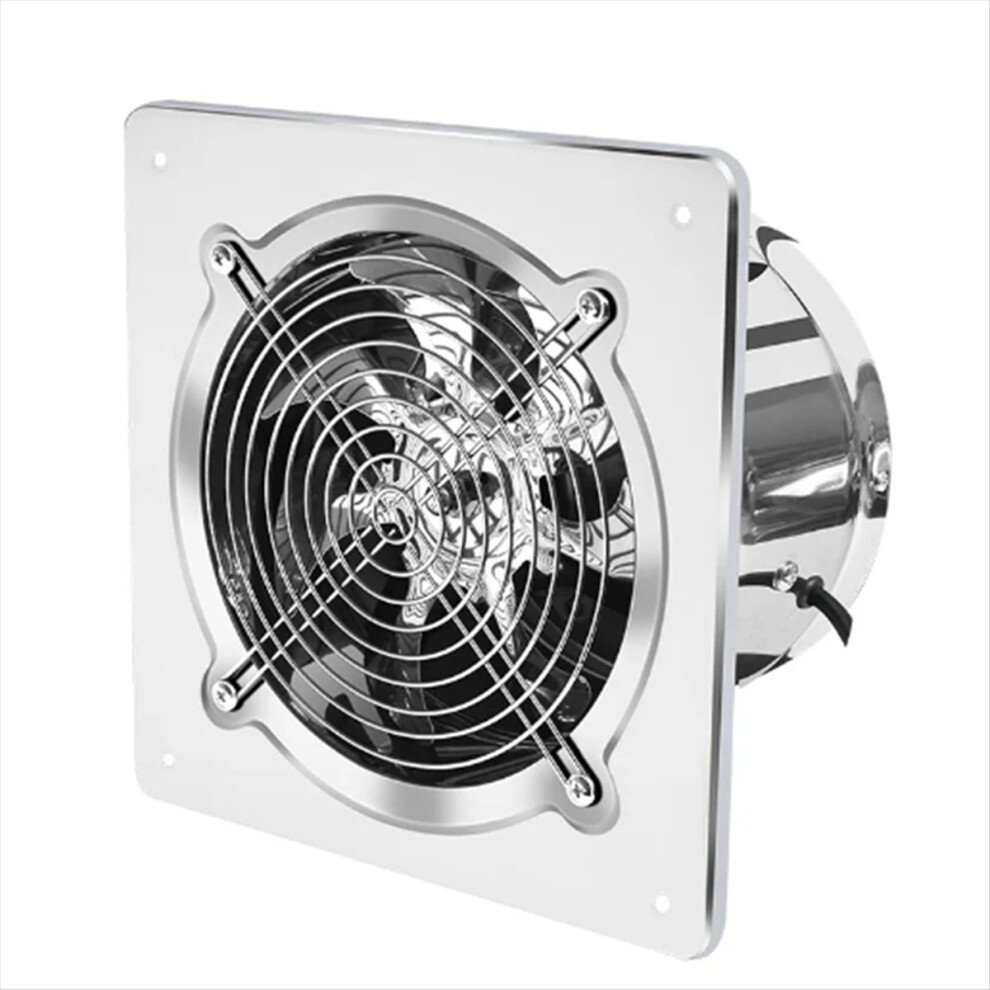 6Inch Booster Fan Extractor Exhaust Ventilation Pipe For Bathroom Toilet Kitchen Wall Window Stainless Steel 4852887772527