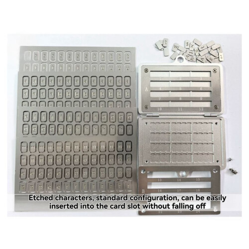 Crypto Seed Phrase Backup,Stainless Steel Seed Phrase Storage 1