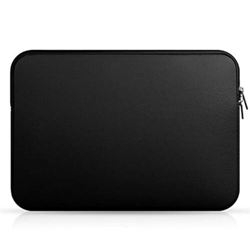 Black Laptop Bag Portable Case for Macbook Tablet Sleeve 14 Inch