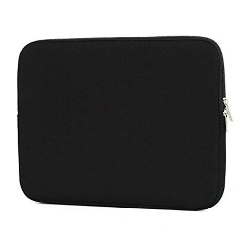 Black Laptop Bag Portable Case for Macbook Tablet Sleeve 14 Inch 1