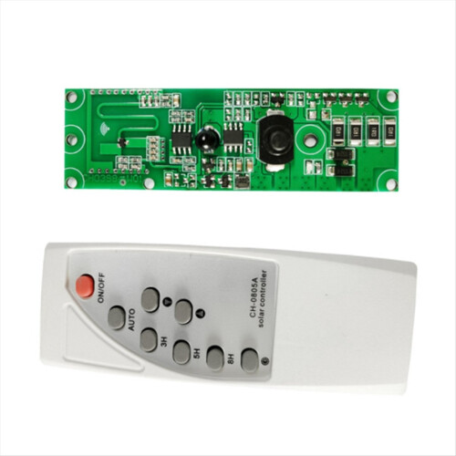 3.2V 3.7V Automatic Control Lamp Board with Remote Solar LED Driver Multi-Function Human Body Induction A 1