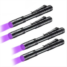 Lot de 4 lampes torches fluorescentes UV pour la détection de mousse de chat