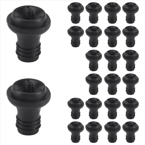 24 stuks wijnstoppers hersluitbare pomp vacuümstoppers herbruikbare besparing
