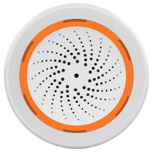 ZigBee NEO 90DB Schall- und Lichtsensor, Tuya Smart Life, integrierte Sirene, Alarmanlage