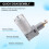 6 mm luchtleidingconnector vrachtwagenstoel luchtpomp 6