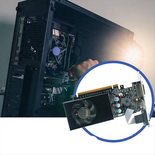 Κάρτα γραφικών GT730 2GB DDR3 64Bit Κάρτες βίντεο GT 730 Συμβατό με HDMI 2