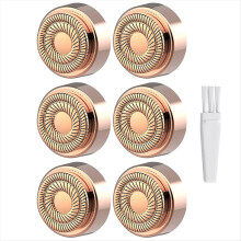 Generation 2 Replacement Heads for Flawless Finishing Touch Hair Removal Tool Women, Double Ring Blades