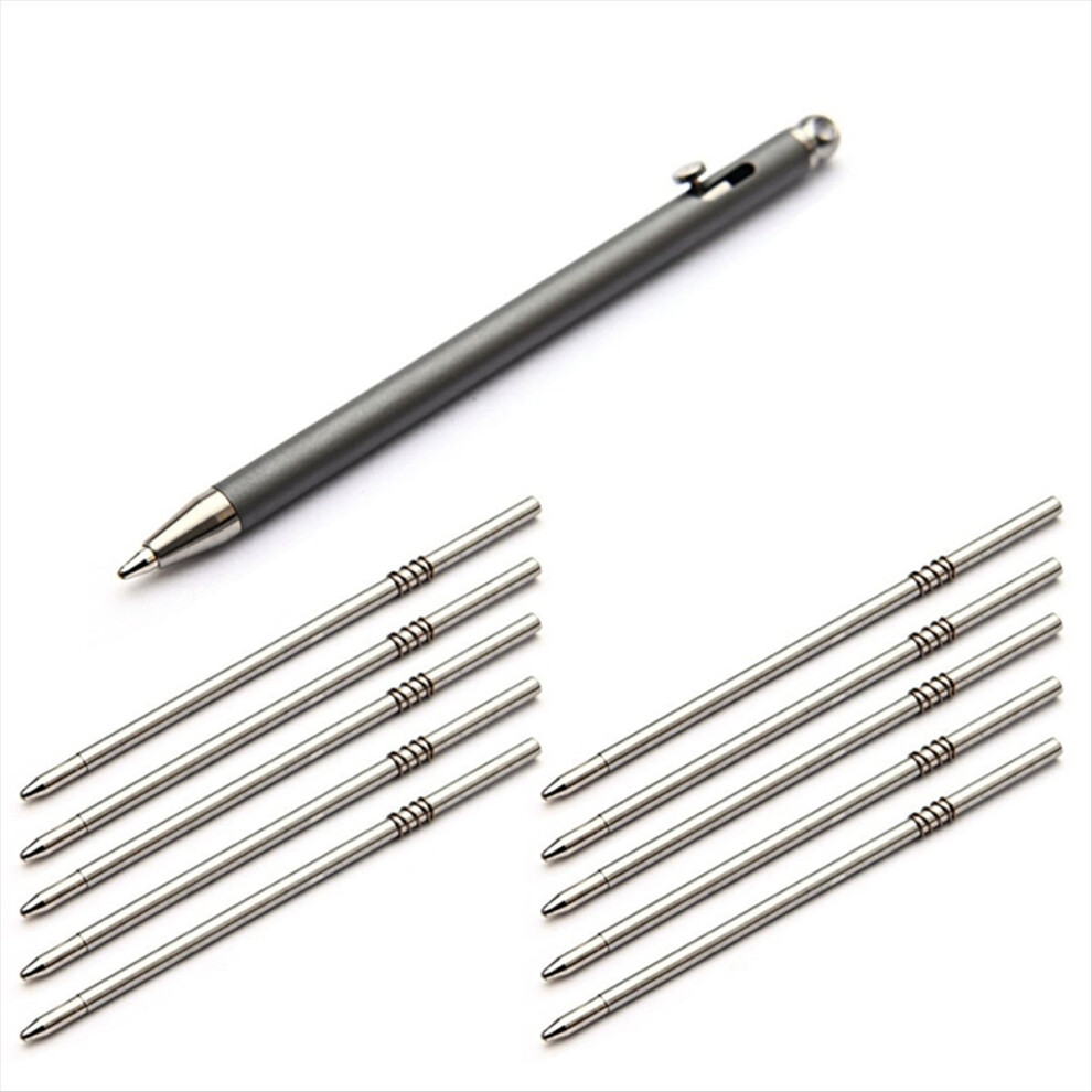 Titanium Bolt Action Mini Ballpoint PenTitanium Mini Ballpoint Pen