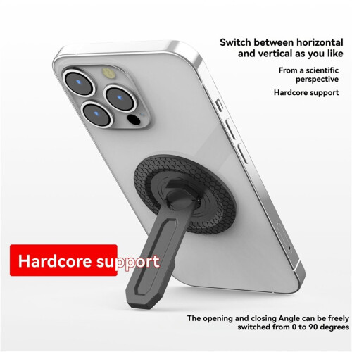 Suporte magnético dobrável para celular com apoio para o celular 2