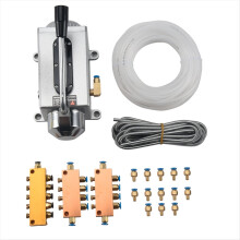 1 Set Lubricating Oil Pump Hand-Actuated Cnc Router Electromagnetic Lubrication Lubricator