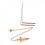 3Pcs/Set Copper Dowsing Rods Kit
3Pcs/Set Copper Dowsing Rods 2