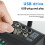 Mixagem de áudio com microfone sem fio UHF e mixer estéreo de 4 canais 4