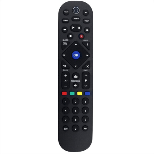 Replace T2-R Remote Control for Manhattan Freeview HD Recorder