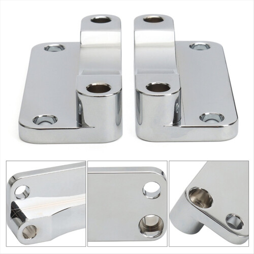 Chrome Front Riser Spacer Bracket 2