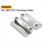 Chrome Front Riser Spacer Bracket 2